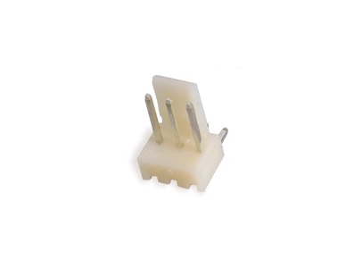 Conector curvo tipo agulha KF2510 passo 2,54 mm 3 pinos - Imagem 1