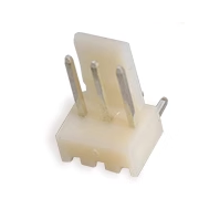 Conector curvo tipo agulha KF2510 passo 2,54 mm 3 pinos