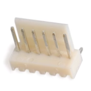 Conector KF2510 6 pinos agulha curvada, passo 2,54 mm