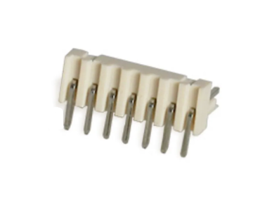 Conector KF2510 7 pinos passo 2,54 mm agulha curvada - Imagem 1