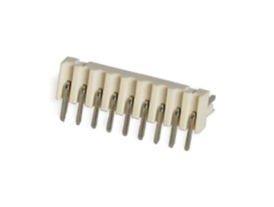 Conector KF2510 tipo agulha curvo, passo 2,54 mm, 9 pinos - Imagem 1
