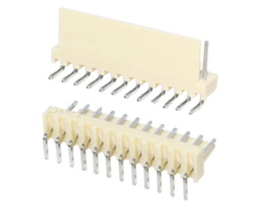 Conector curvo tipo agulha KF2510 passo 2,54 mm 12 pinos - Imagem 1