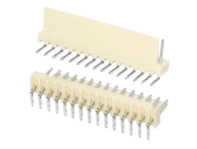 Conector KF2510 de agulha curvada 15 pinos, passo 2,54 mm - Imagem 1