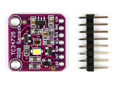 Placa de Desenvolvimento CJMCU-34725 Sensor de Cor RGB TCS34725 - Imagem 1