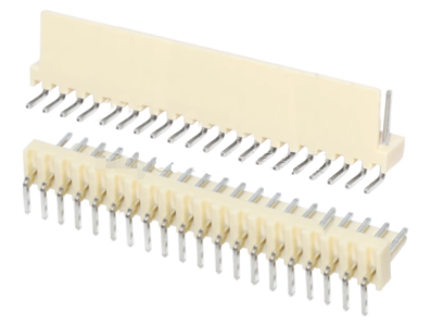 Conector KF2510 curvo tipo agulha 2,54 mm, 20 pinos - Imagem 1