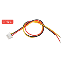 Cabo com termina&ccedil;&atilde;o &uacute;nica XH 2,54 mm 3 pinos, fio 1007 26 AWG, 20 cm
