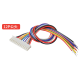 Conector XH 2,54 mm 12 pinos de cabe&ccedil;a &uacute;nica com fio 1007 26 AWG 10 cm - Thumb - 1