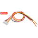 Conector XH 2,54 mm 5 pinos extremidade &uacute;nica com fio 1007 26 AWG 15 cm - Thumb - 1