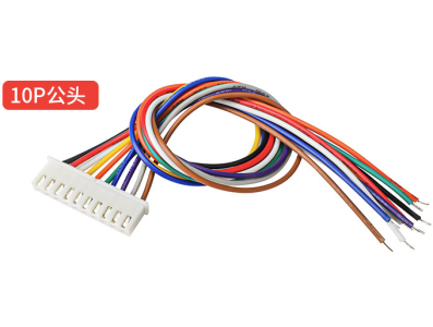 Conector XH 2,54 mm 10 pinos em uma extremidade com fio 1007 26 AWG 15 cm - Imagem 1