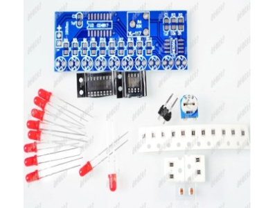 Componente eletr&ocirc;nico NE555 + CD4017 para DIY com efeito flow light - Imagem 1