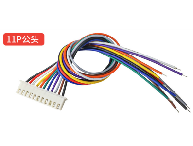 Conector XH 2,54 mm 11 pinos (cabe&ccedil;ote &uacute;nico) com fio 1007 26 AWG 40 cm - Imagem 1