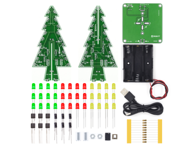Kit DIY LED &Aacute;rvore de Natal 3D - Imagem 4