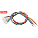 Conector JST XH 2,54 mm 7 pinos de extremidade &uacute;nica em cabo 1007 26 AWG 60 cm - Thumb - 1