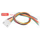 Conector f&ecirc;mea XH 2,54 mm 6 pinos com cabo 1007 26 AWG 15 cm - Thumb - 1