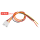 Conector JST XH 2,54 mm 5 pinos f&ecirc;mea, fio 1007 26 AWG, 20 cm - Thumb - 1