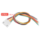 Conector f&ecirc;mea XH 2,54 mm 6 pinos com cabo 1007 26 AWG 30 cm - Thumb - 1
