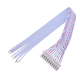 Conector f&ecirc;mea 10 vias JST XH 2,54 mm extremidade &uacute;nica, fios vermelho e branco 1007 26 AWG 20 cm - Thumb - 1