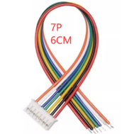 Conector PH 2,0 mm macho 7 pinos com cabo 1007 26AWG 6 cm