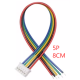 Conector PH 2,0 mm 5 pinos macho com cabo 1007 26AWG de 8 cm - Thumb - 1