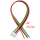 Conector plug macho PH 2.0 mm 4 pinos com fio 1007 26 AWG 25 cm - Thumb - 1