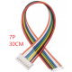 Conector macho PH 2.0 mm 7 pinos com fio 1007 26 AWG de 30 cm - Thumb - 1