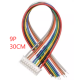 Conector PH 2,0 mm macho 9 pinos com fio 1007 26 AWG 30 cm - Thumb - 1