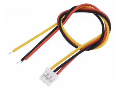 Conector macho PH 2,0 mm 3 pinos com fio 1007 26AWG 50 cm - Imagem 1