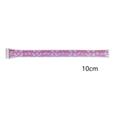 Conector PH 2.0 mm macho 11 pinos com cabo 1007 26AWG vermelho e branco 10 cm