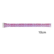 Conector PH 2.0 mm macho 11 pinos com cabo 1007 26AWG vermelho e branco 10 cm