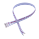 Conector plugue macho PH 2.0 mm 4 pinos de cabe&ccedil;a &uacute;nica com fios vermelho e branco 26AWG (1007) 50 cm - Thumb - 1