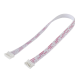 Conector PH 2,0 mm macho 4 pinos dupla cabe&ccedil;a mesma dire&ccedil;&atilde;o com fios 1007 vermelho e branco 26AWG 20 cm - Thumb - 1