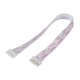 Conector PH 2.0 mm 6 pinos macho, dupla cabe&ccedil;a na mesma dire&ccedil;&atilde;o, cabos 1007 26AWG vermelho e branco 20 cm - Thumb - 1