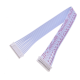 Conector PH 2,0 mm 10 pinos macho dupla cabe&ccedil;a mesmo sentido com fios 1007 26 AWG (vermelho e branco) 50 cm - Thumb - 1