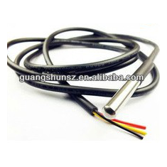Sensor de temperatura digital DS18B20 IP67 &agrave; prova d'&aacute;gua 3 m com chip original e cabo 26AWG