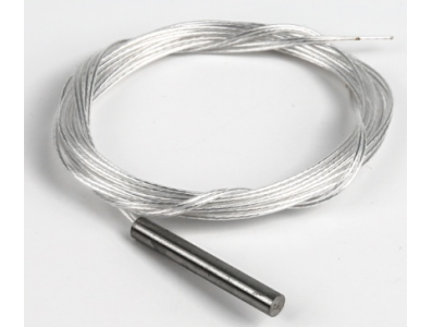 Sensor de temperatura PT100 (resistor de platina) 2 fios, 1 m - Imagem 1