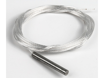 Sonda de temperatura PT1000, resistor de platina, 2 fios, 1 m - Imagem 1