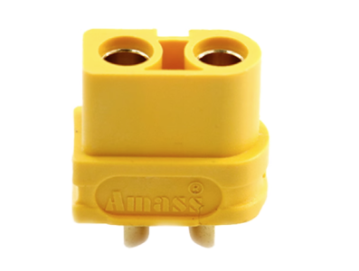 Conector f&ecirc;mea Amass XT60U-F (Conectores XT) - Imagem 1