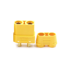 Conector Amass XT90H-F f&ecirc;mea, s&eacute;rie XT
