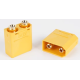 Conector Amass XT90PB-M para s&eacute;rie XT - Thumb - 1