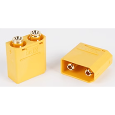 Conector Amass XT90PB-M para s&eacute;rie XT