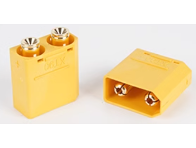 Conector Amass XT90PB-M para s&eacute;rie XT - Imagem 1