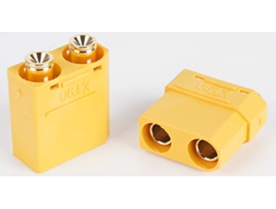 Conector Amass XT90PB-F f&ecirc;mea (Conector XT) - Imagem 1