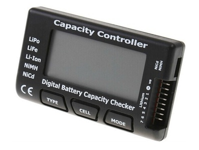 RC CellMeter 7 Digital Battery Capacity Checker Controller Tester Voltage Tester for LiPo Life Li-ion - Imagem 1