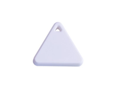 Rastreador GPS Mini Triangular Branco Inteligente Antiperda &agrave; Prova d'&Aacute;gua Bluetooth - Imagem 1