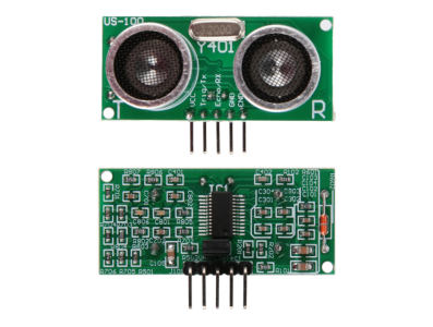 M&oacute;dulo Sensor Ultrass&ocirc;nico US-100 com Compensa&ccedil;&atilde;o de Temperatura para Medi&ccedil;&atilde;o de Dist&acirc;ncia, compat&iacute;vel com Arduino - Imagem 1