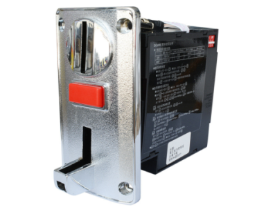 DG600F Aceitador de Moedas Multimoedas Program&aacute;vel com Painel em Liga - Imagem 1