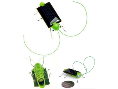 Mini Kit de Rob&oacute;tica Grilo Solar DIY para Crian&ccedil;as Rob&ocirc; Animal Movido a Energia Solar - Imagem 7