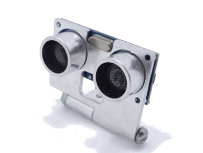 Suporte fixo met&aacute;lico para m&oacute;dulo ultrass&ocirc;nico HC-SR04 - Imagem 1
