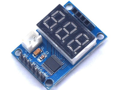 Placa controladora de medi&ccedil;&atilde;o ultrass&ocirc;nica com display digital para HC-SR04 - Imagem 1
