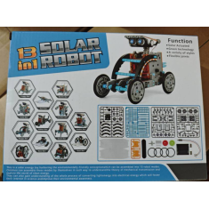 Kit Educacional de Rob&oacute;tica Solar 13 em 1 para Montagem
